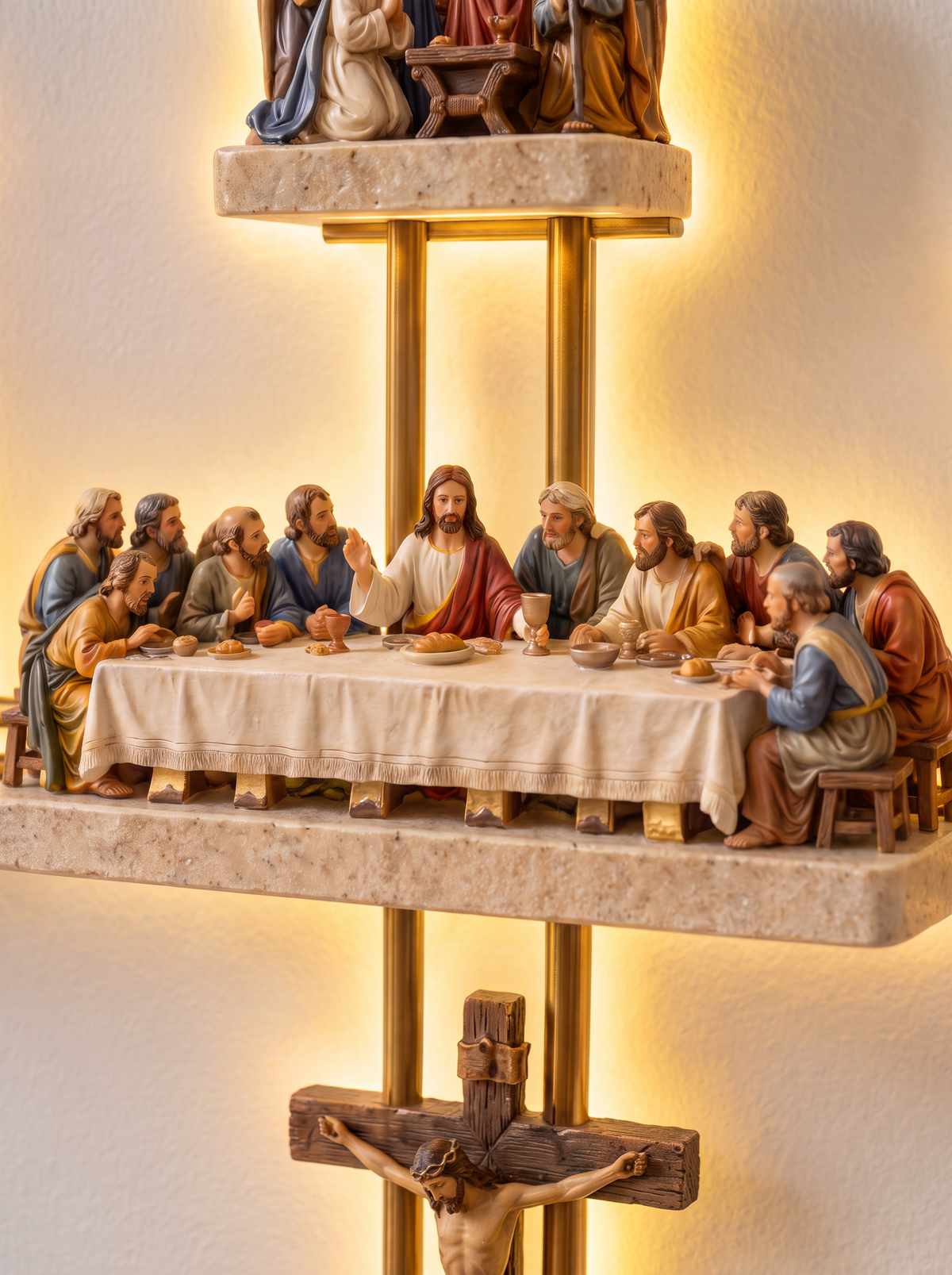Faithkeeper Illuminated Gospel Cross